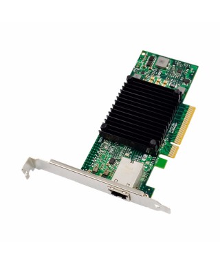PCIe x8 1-port RJ45 10GBASE-T Ethernet Network Card with Intel JL82599EN Chip