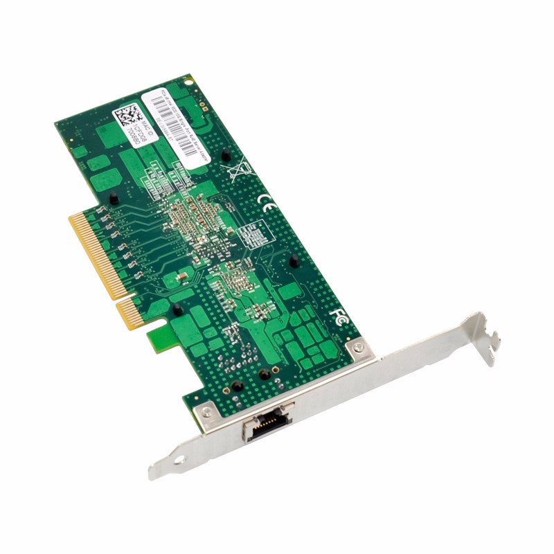 PCIe x8 1-port RJ45 10GBASE-T Ethernet Network Card with Intel JL82599EN Chip