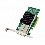 PCIe x8 Dual SFP+ Port 10GbE Network Card with Intel JL82599ES Chip