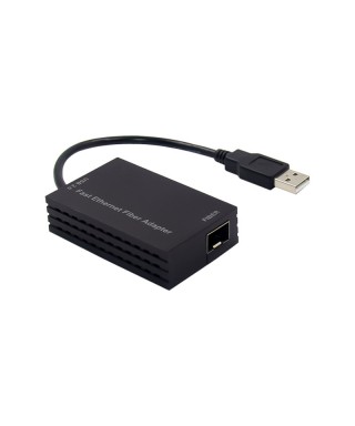 USB 2.0 Type-A to SFP Fast Ethernet Network Adapter