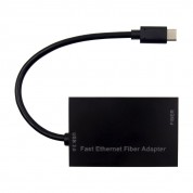 USB 2.0 Type-C to SFP Fast Ethernet Network Adapter