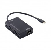 USB 3.0 Type-C to SFP Gigabit Ethernet Adapter, USB-C to Fiber Optic Converter